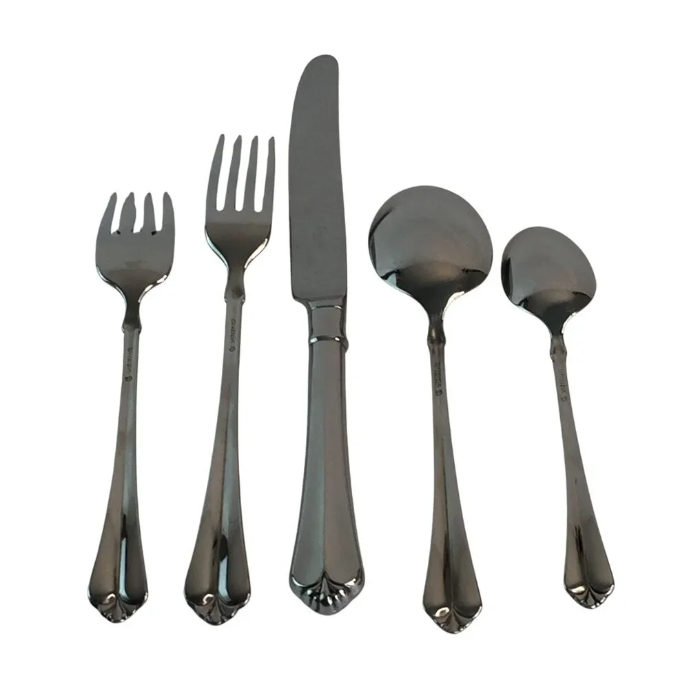 Oneida Juilliard Heirloom Stainless Flatware 5 Pc Place Setting Fork Knife Spoon
